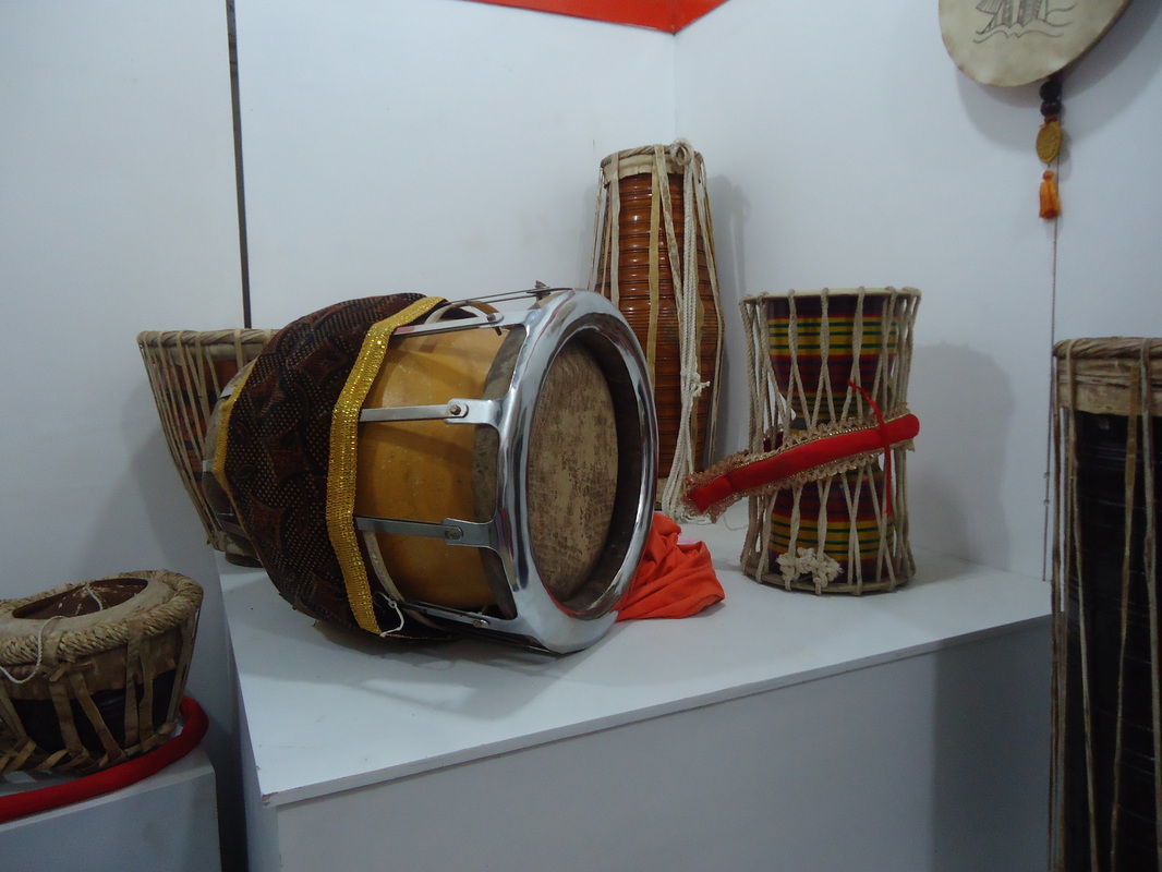Traditional Tambourine Pantheruwa Historical Musical Instrument